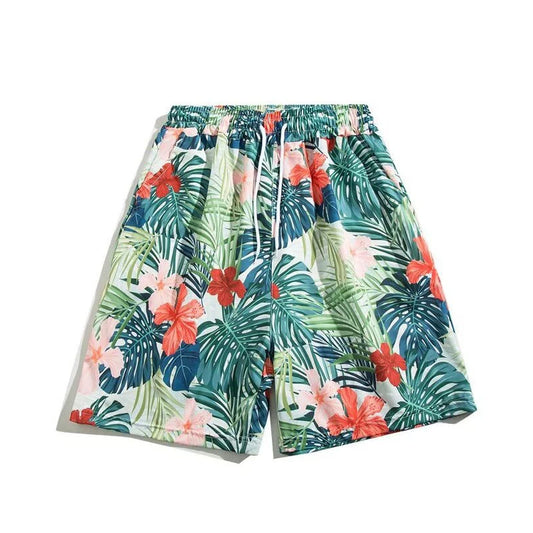 Custom Hawaiian Summer Beach Shorts
