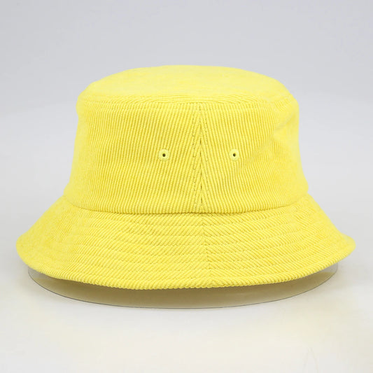 Custom Logo Plain Blank Corduroy Bucket Hat
