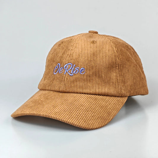 Embroidery Letters Corduroy Dad Hat